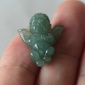 天然**缅甸翡翠玉a货油青天使吊坠 时尚宝宝款天使护体小挂件